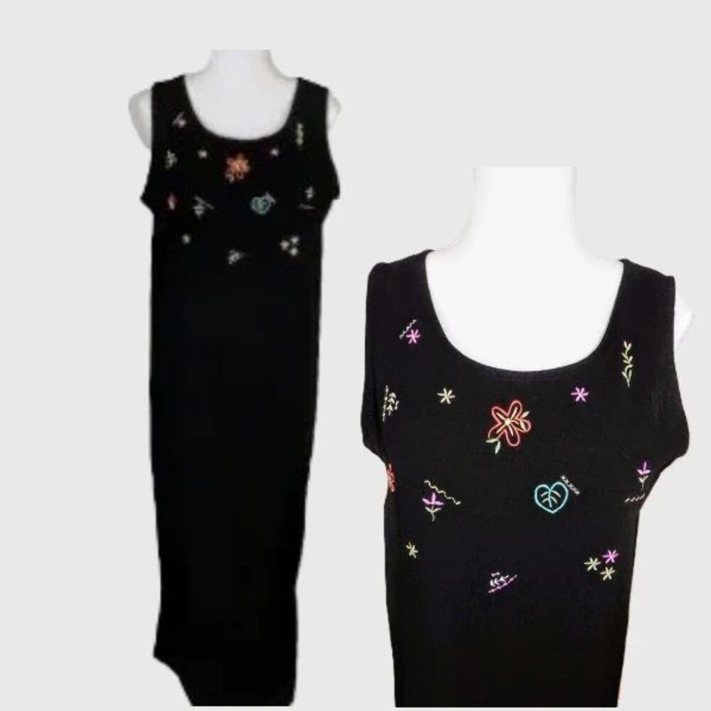 Vintage Maxi Beach Dress / Size Medium